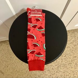 “Watermelon” Long Socks NWT